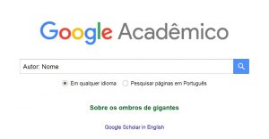 Busca Google Acadêmico